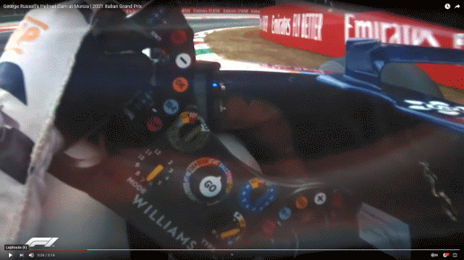 George Russell's Helmet Cam at Monza _ 2021 Italian Grand Prix - YouTube - Mozilla Firefox 2021. 09. 15. 20_10_30.png