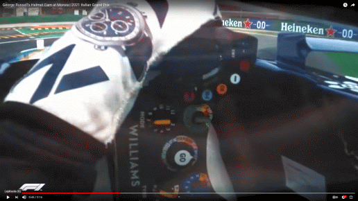 George Russell's Helmet Cam at Monza _ 2021 Italian Grand Prix - YouTube - Mozilla Firefox 2021. 09. 15. 20_12_08.png